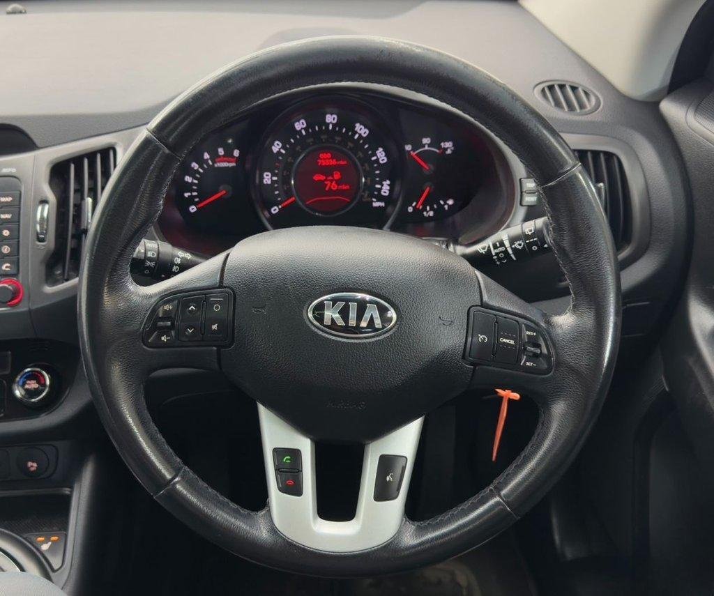 2012 62 KIA SPORTAGE 1.7 CRDI ECODYNAMICS 3 SUV 5DR DIESEL MANUAL 2WD EURO 5 (S/